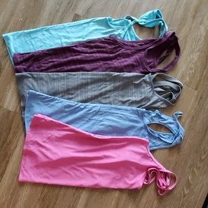 Multiple Workout Tops